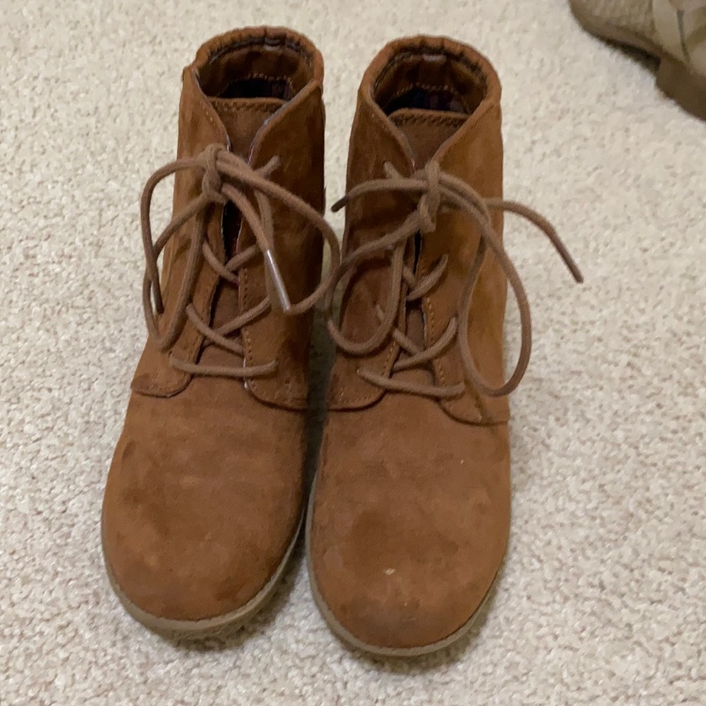 Tan Booties